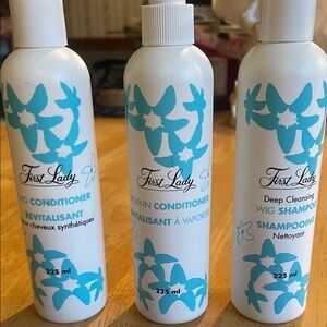 First Lady Wig Shampoo, Conditioner  and Revitalisant Spray-In